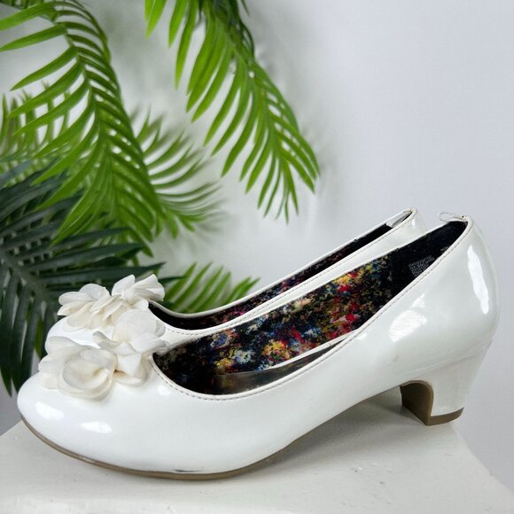 Vintage Y2K White Flower Cottagecore Fairy Coquette Modest Dress Heels / 7 - Picture 2 of 7